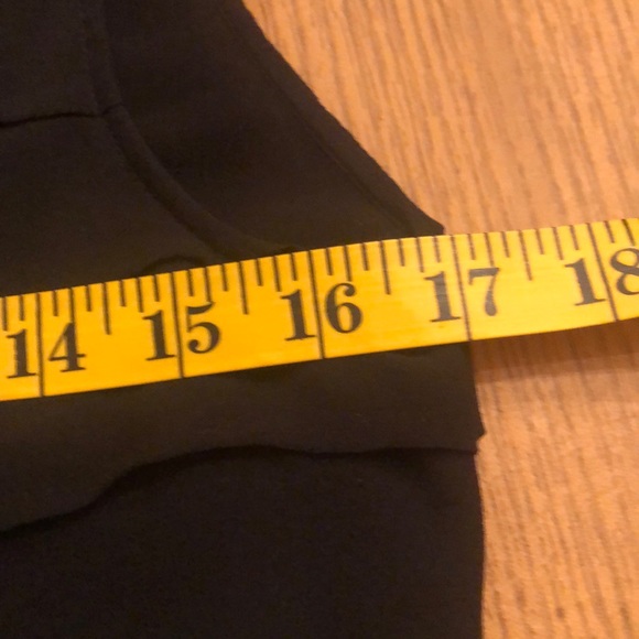 Moschino Women Black Sleeveless Chiffon Beaded With Ruffled Tiers Cocktail Dress - Picture 16 of 16